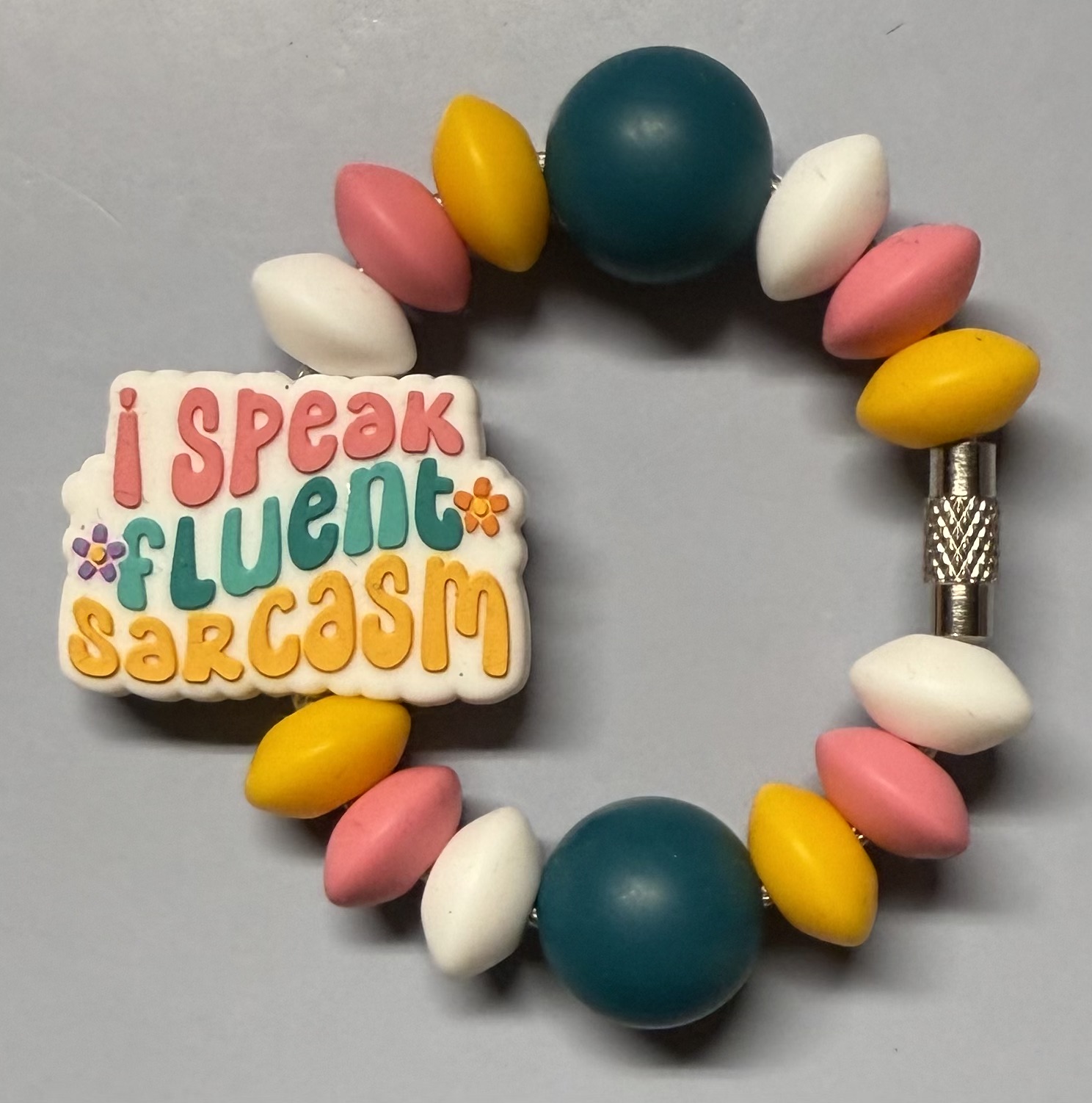 I Speak Fluent Sarcasm Cup Charm