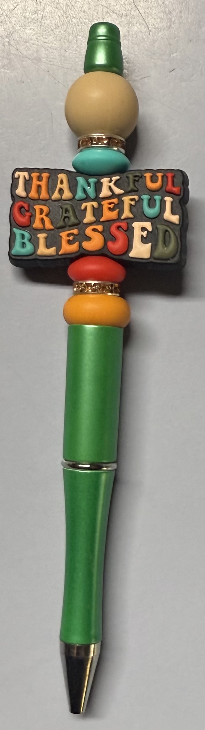 Decorative Green Ballpoint Pen