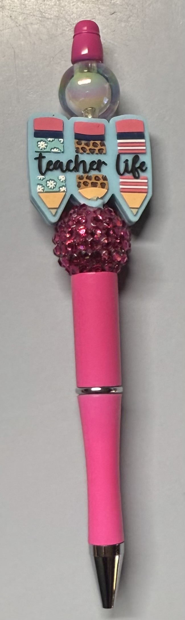 Teacher Life Pink Pen