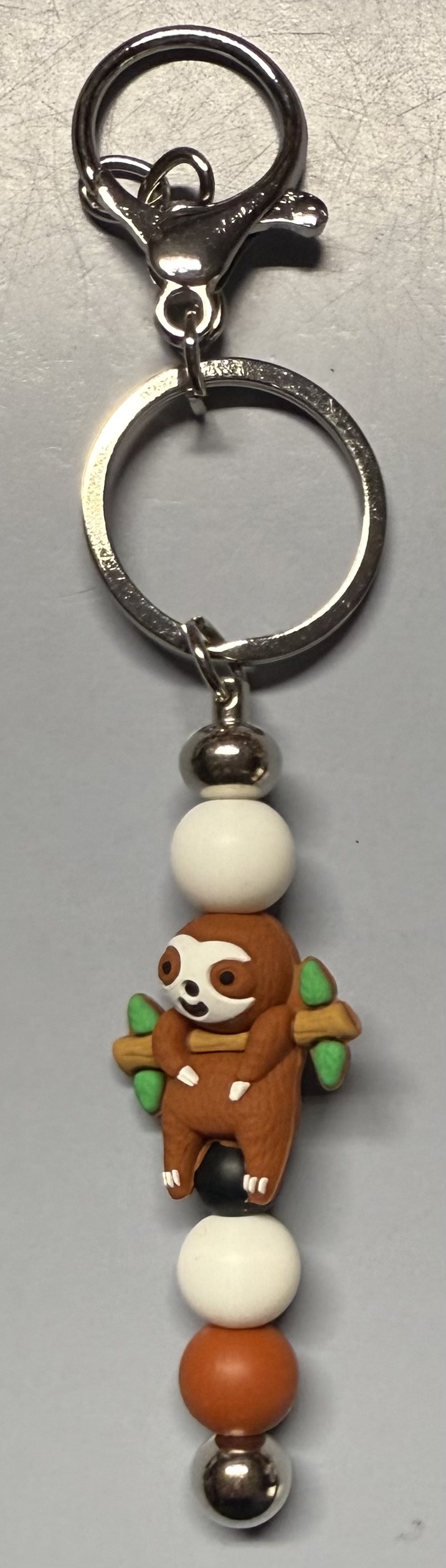 3D Sloth Bar Keychain