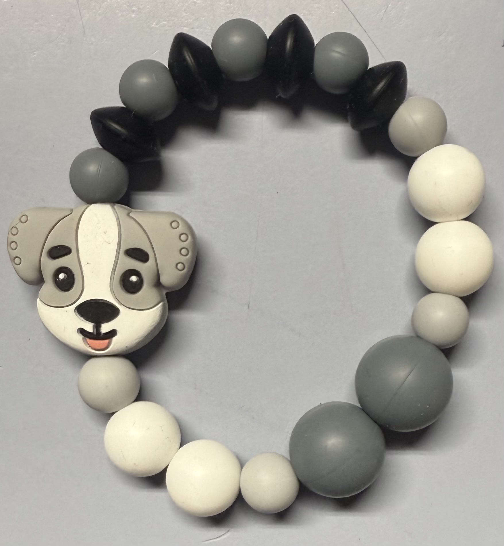 Cute Puppy Silicone Twist a Pet Bracelet