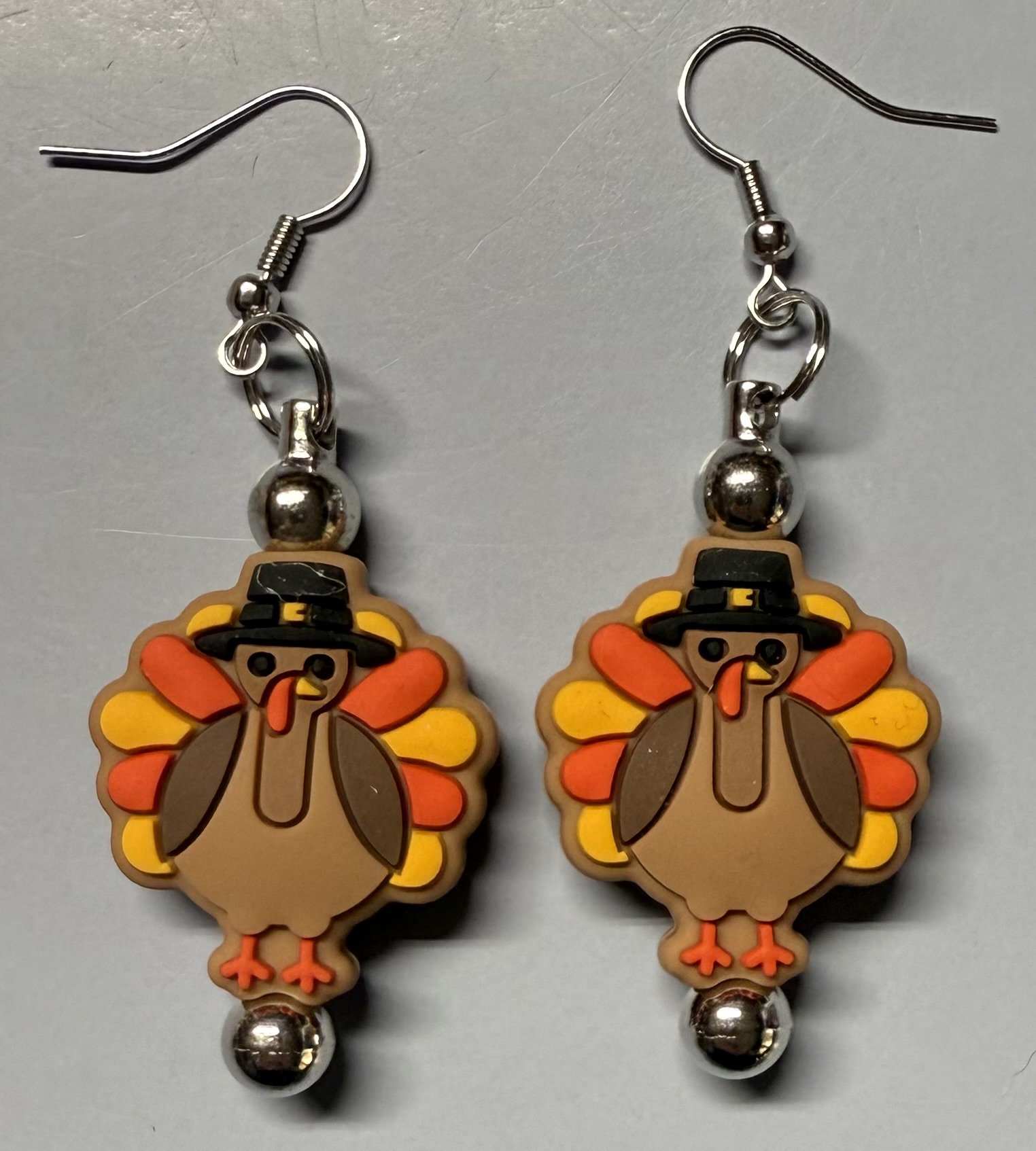 Thanksgiving Turkey Earrings