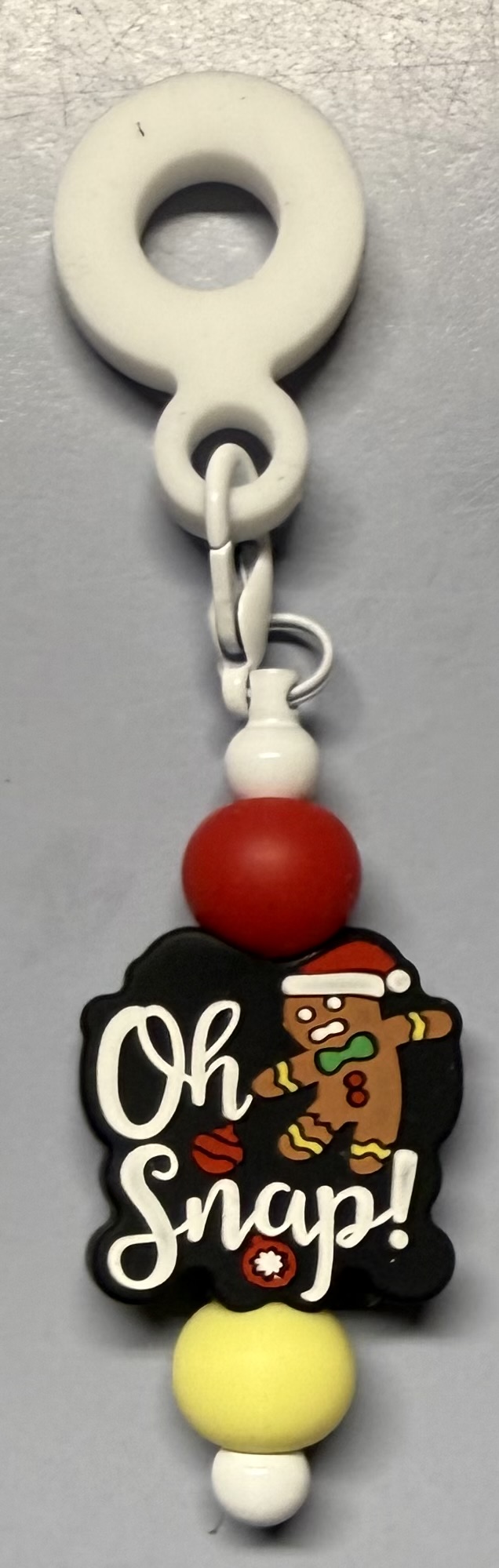 Oh Snap! Gingerbread Straw Charm