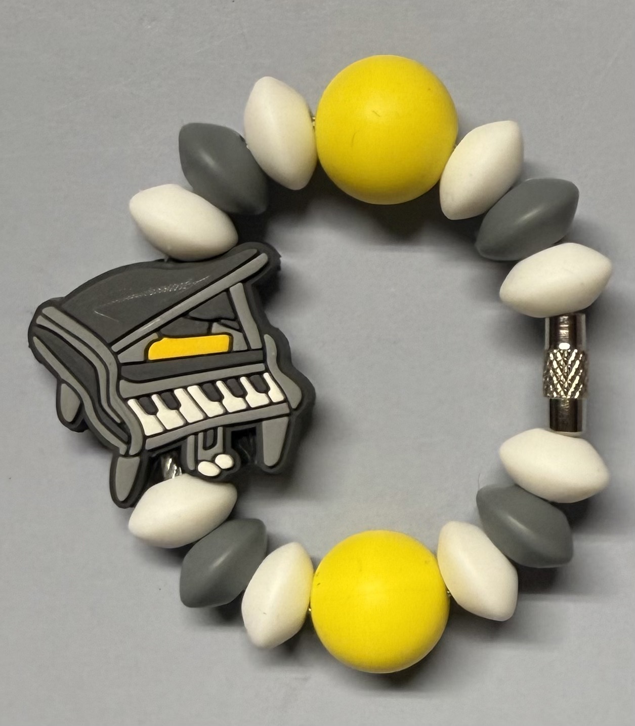 Piano Beaded Cup Charm