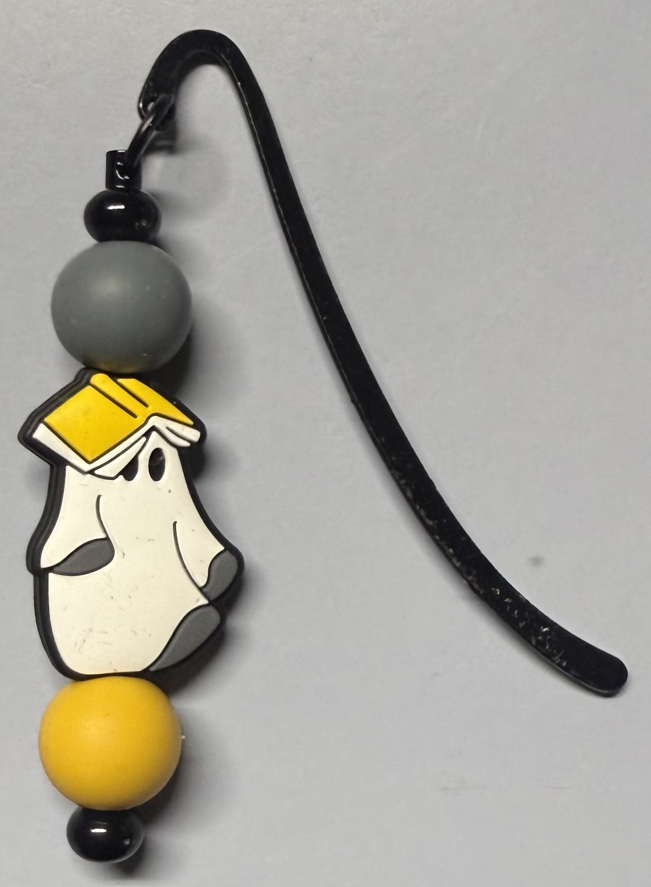 Ghost-themed Metal Bookmark
