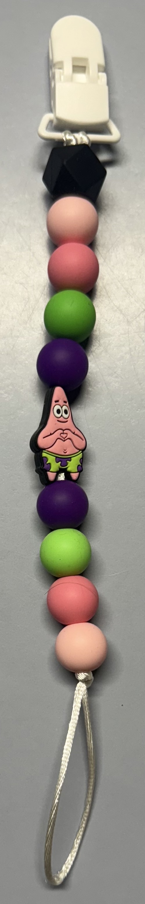 Patrick Pacifier Clip
