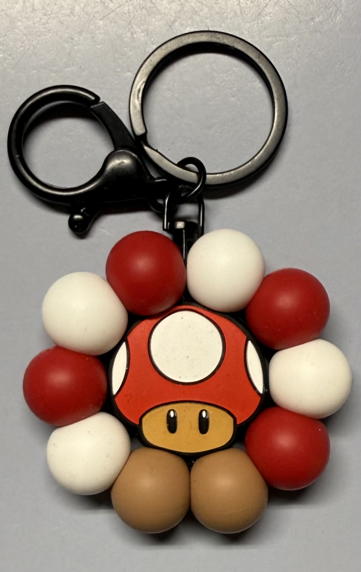 Mushroom Keychain