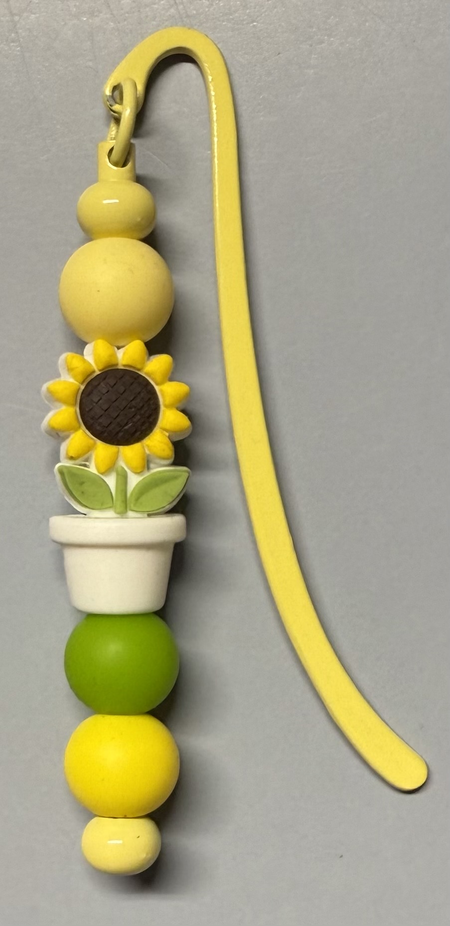 Sunflower Beaded Bookmark