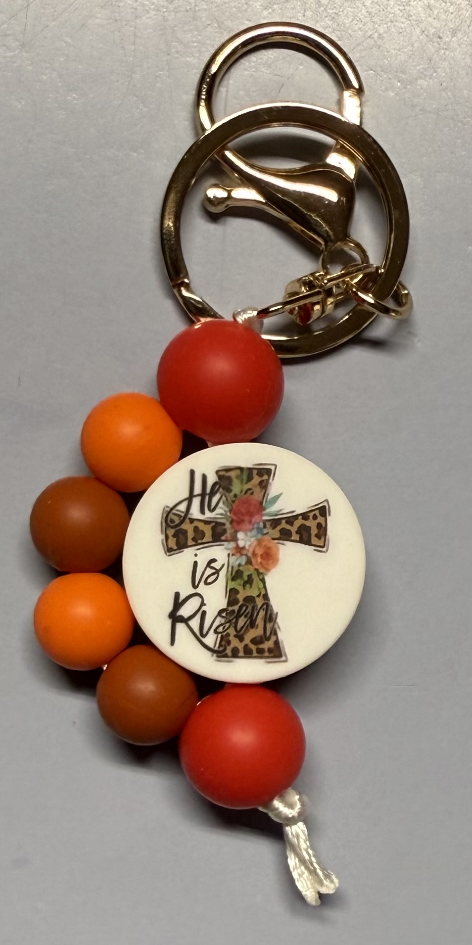 He is Risen Keychain