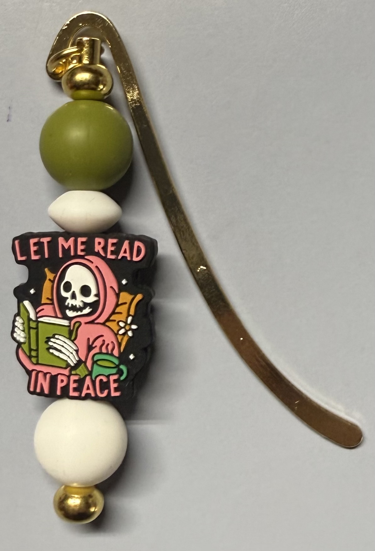 Let Me Read In Peace Bookmark