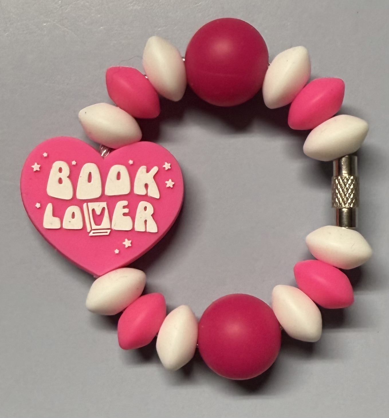 Book Lover Cup Charm