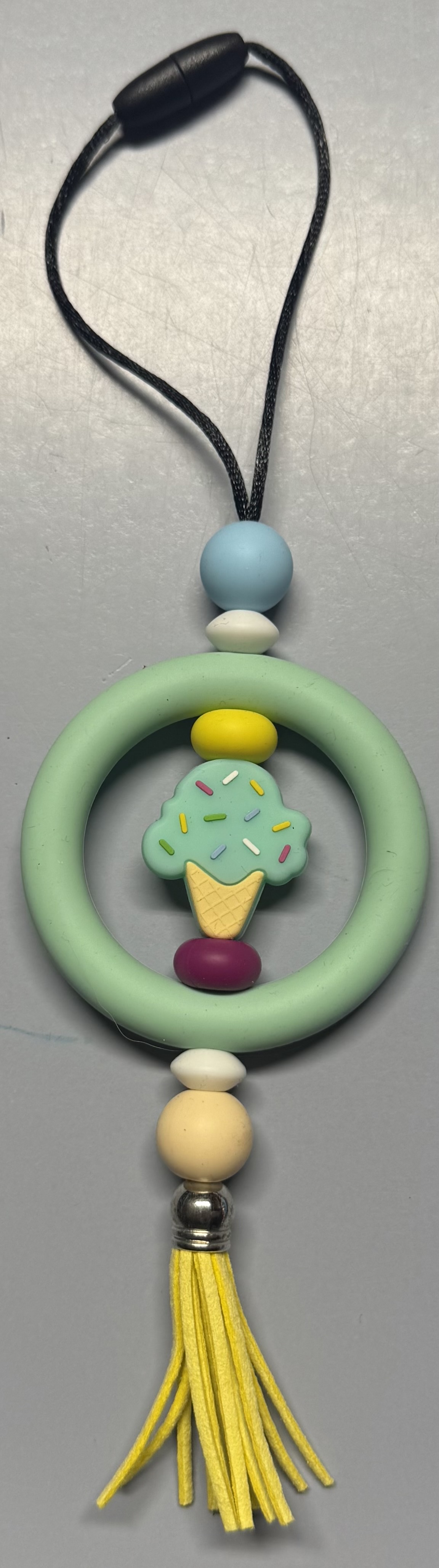 Ice Cream Rear View Mirror Charm