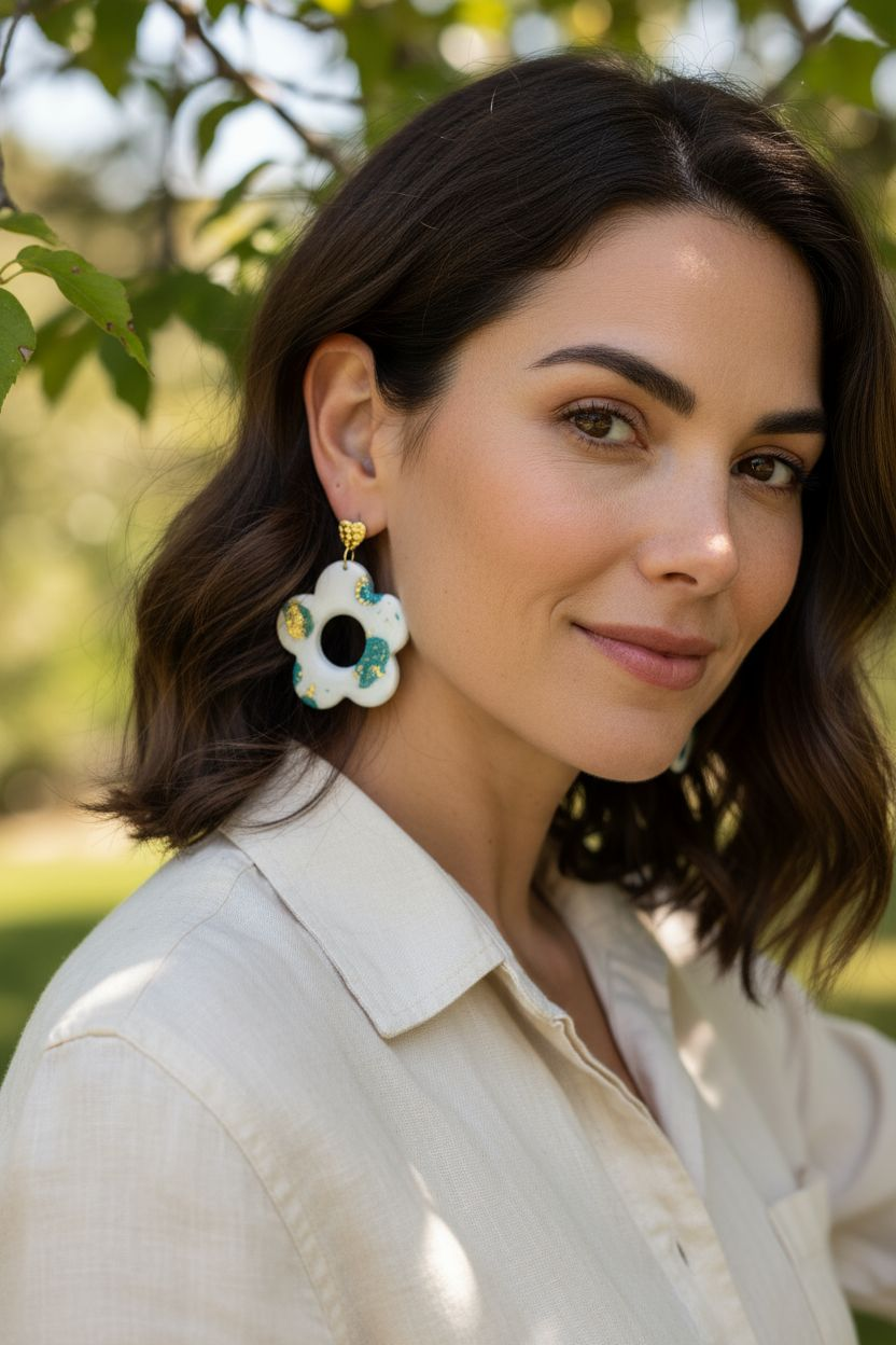 Boucles d'oreilles "Zoé"