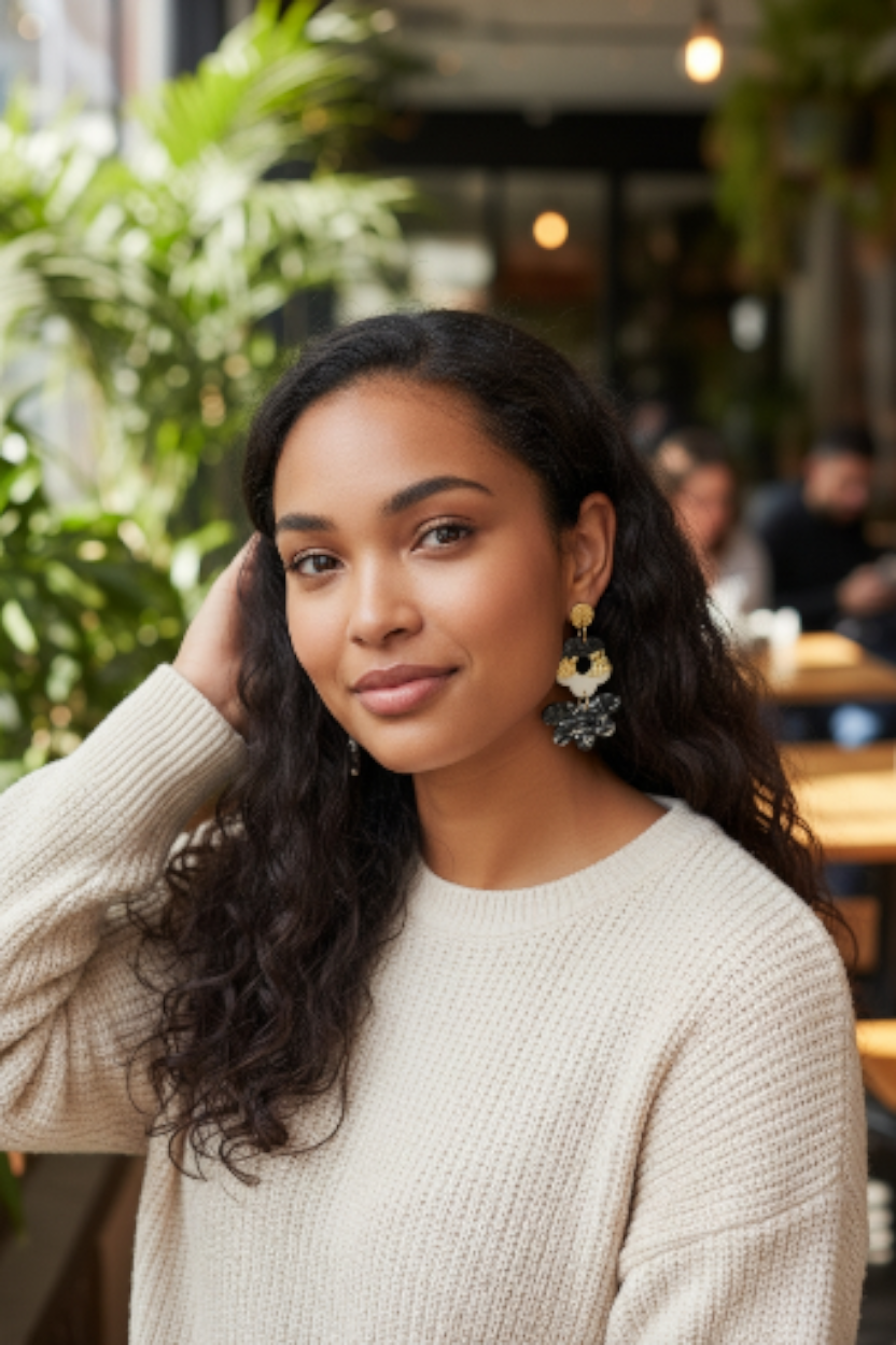 Boucles d'oreilles "Alice"