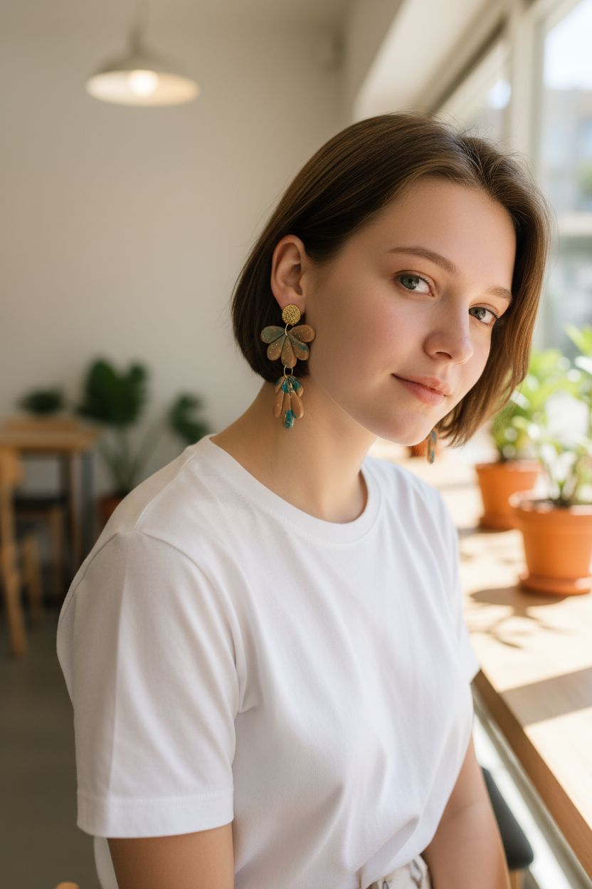 Boucles d'oreilles "Calie"