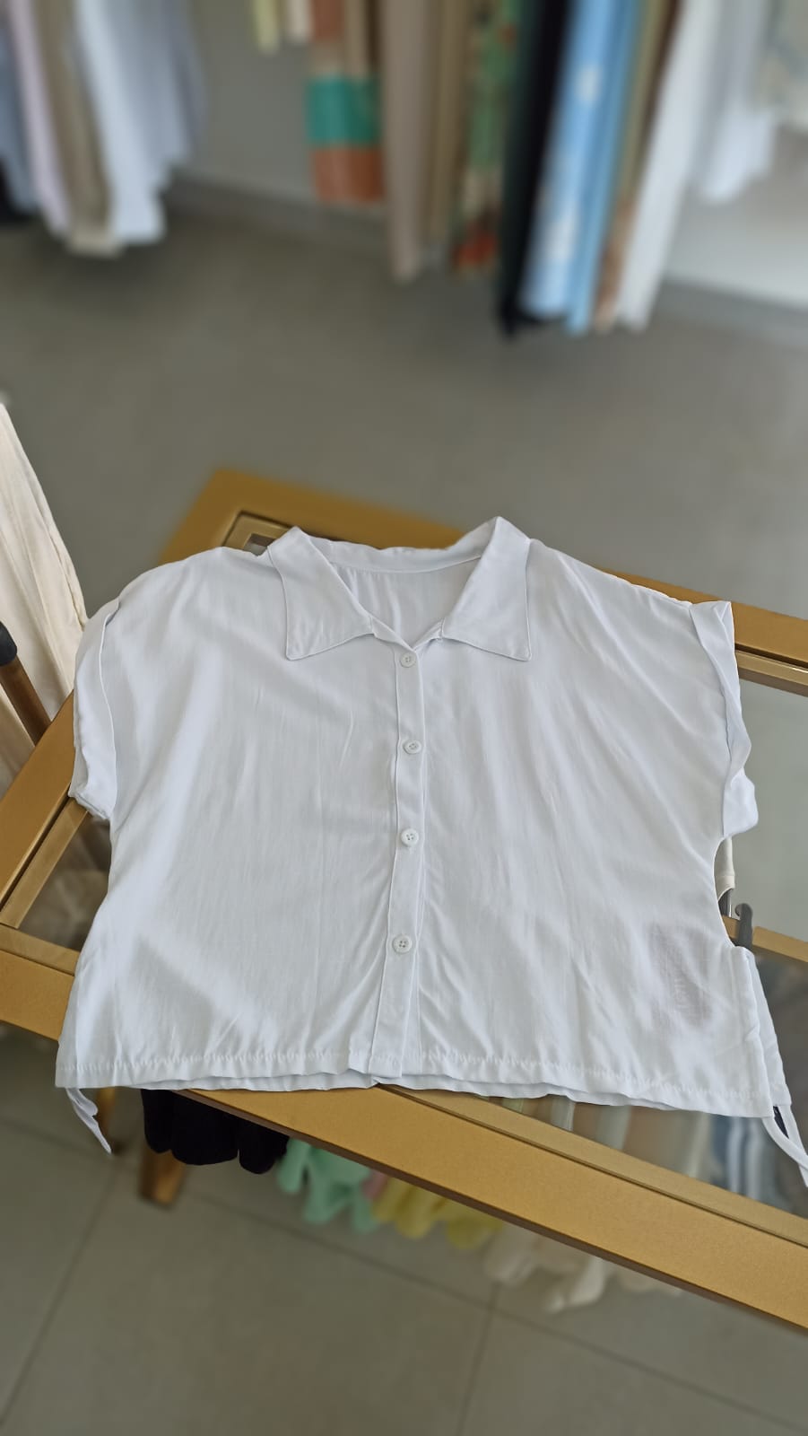 Camisa branca feminina