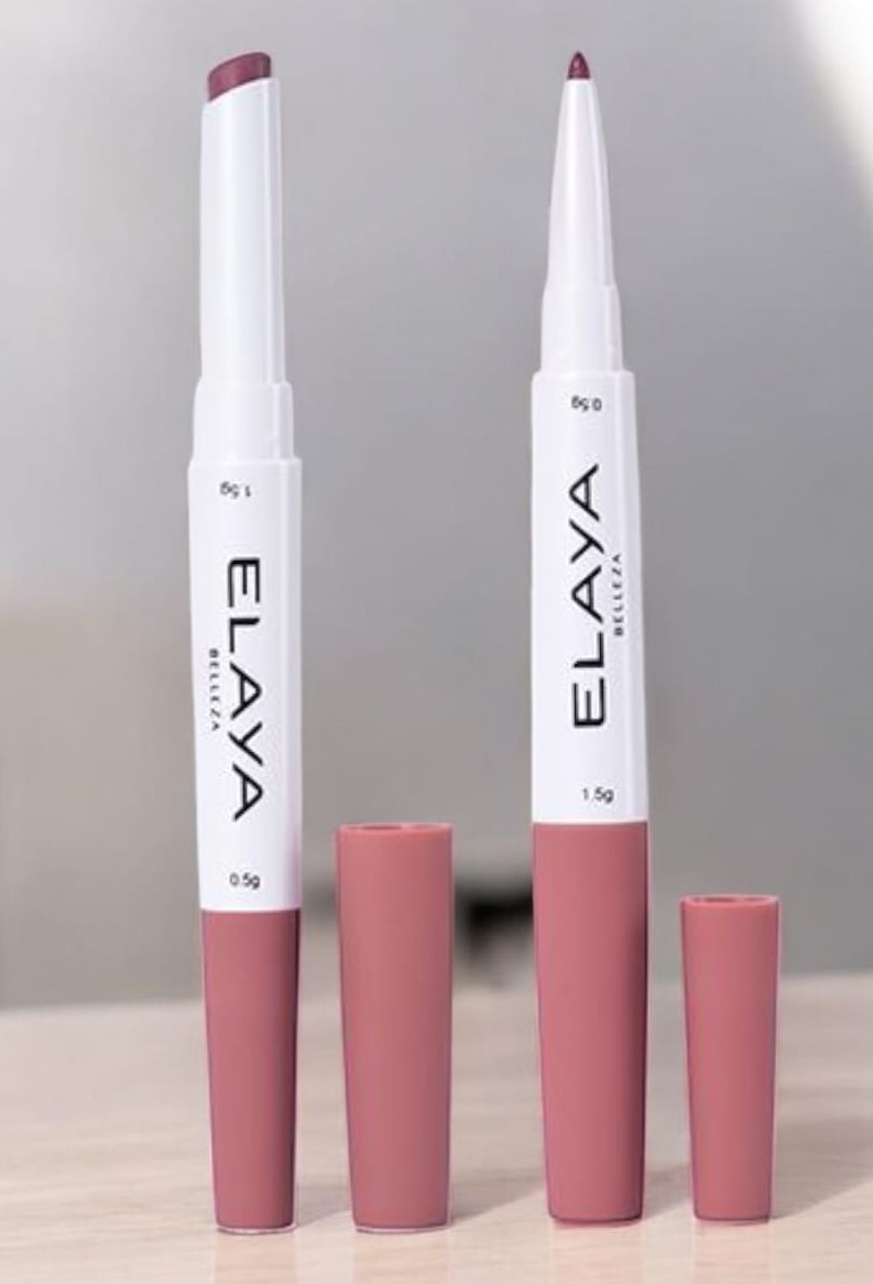 Combo labios: Lápiz y labial ELAYA 1.5 gr REF E069