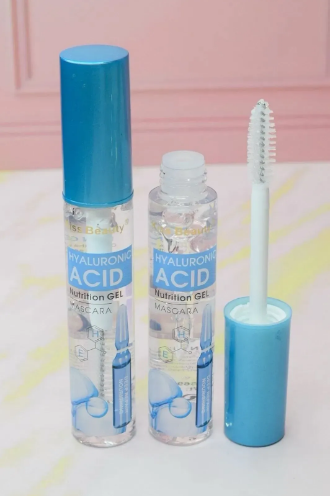 Pestañina transparente con ácido hialurónico KISS BÉAUTY 14 ml REF 56904-03HA