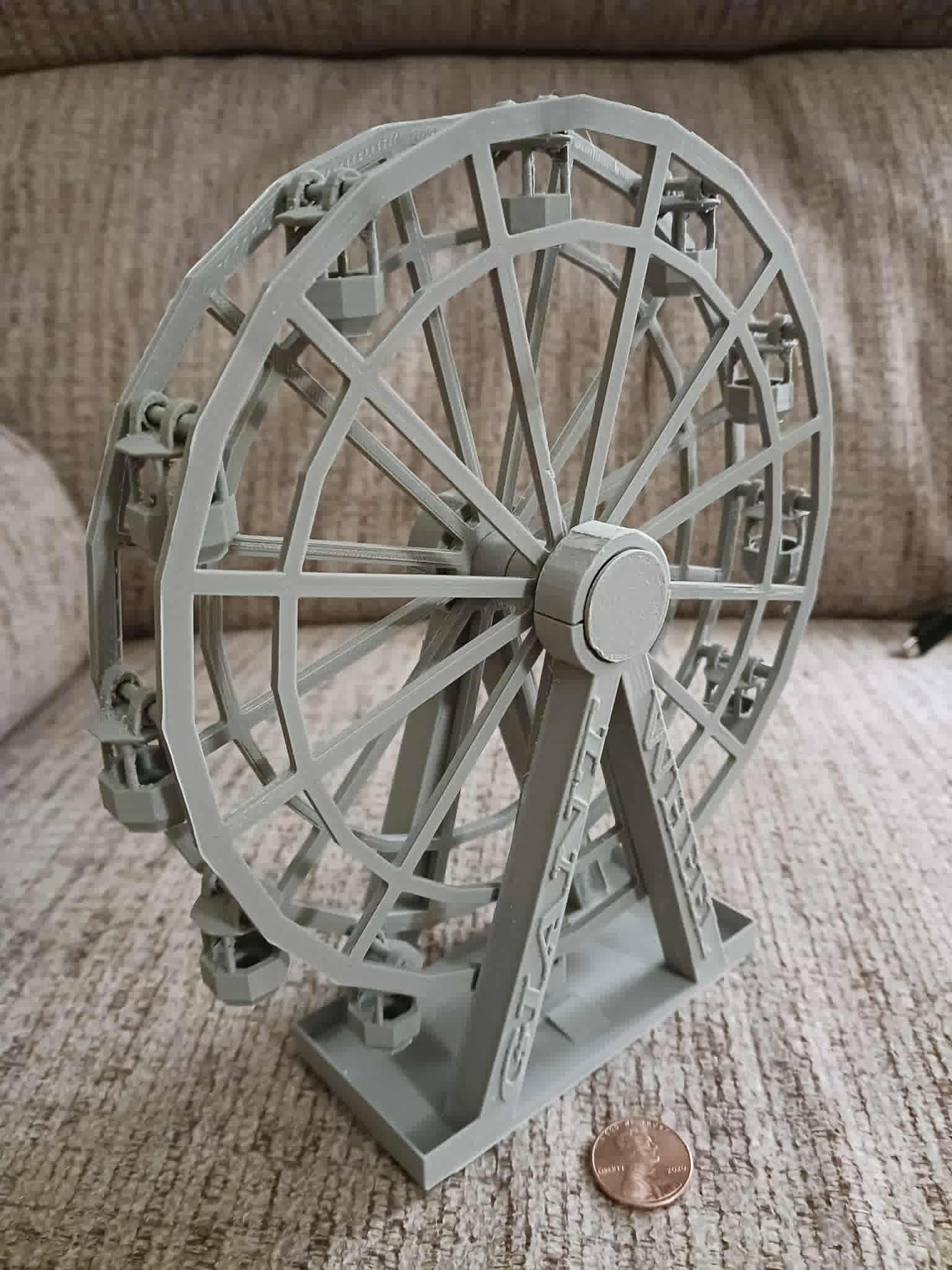 N Scale Ferris Wheel