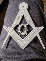 Mason Square and Compass Symbol