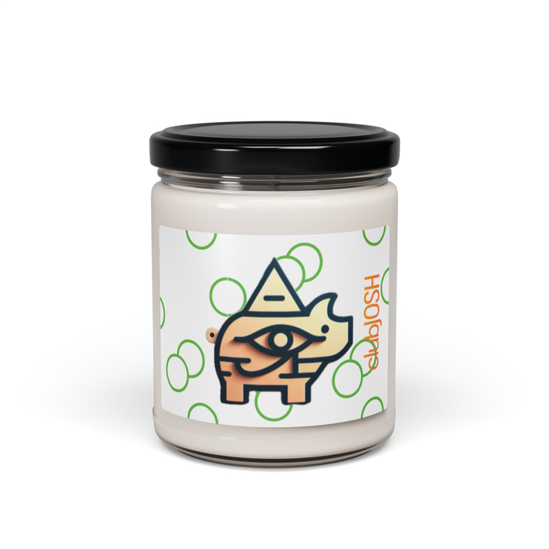 Scented soy candle