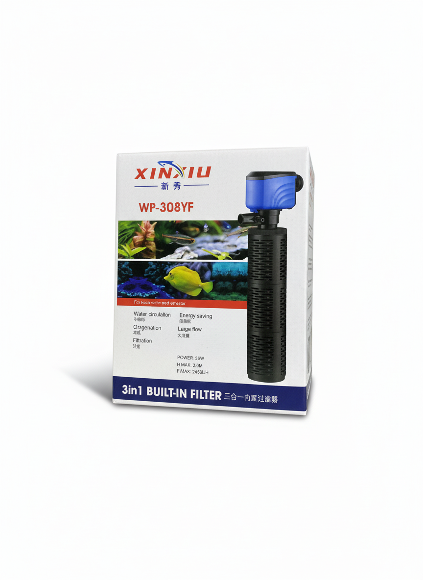 Filtro interno 3 en 1 XinXiu WP-308YF