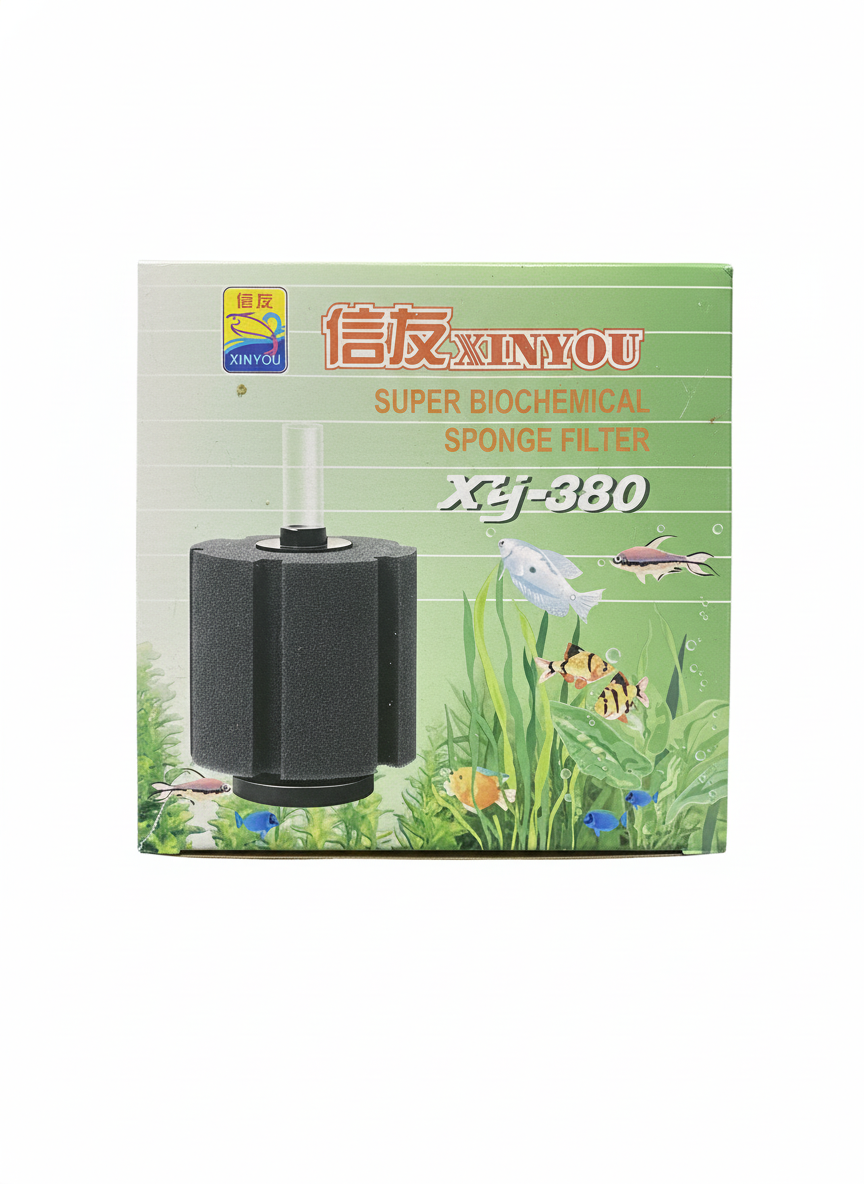 Filtro de esponja bioquímico Xinyou XY-380