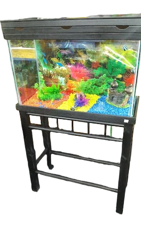 Acuario 50 × 30 × 40 cm mediano