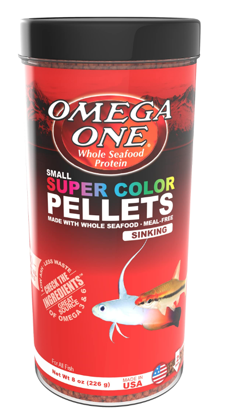 Omega One Super Color Pellets 2mm sinking