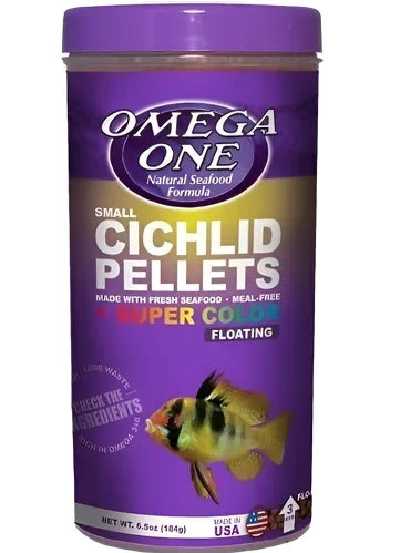Omega One Super Color Cichild Pellets Medium Floating 3mm