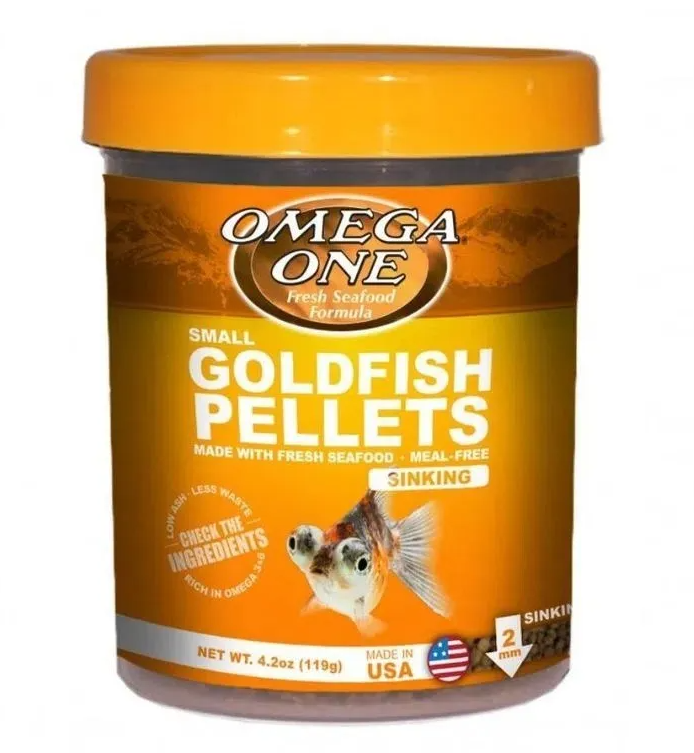 Omega One Goldfish Pellets small 2mm