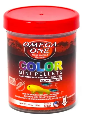 Omega One Color Mini Pellets