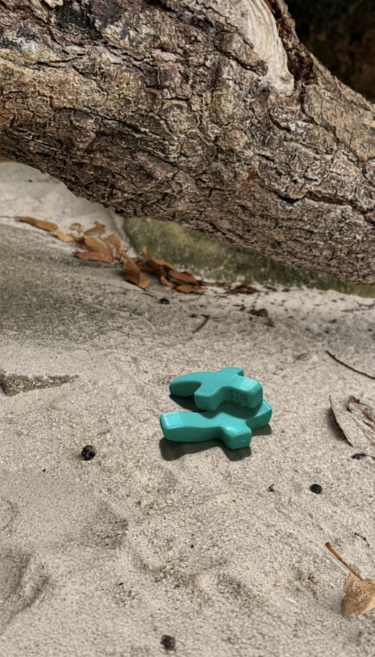 CRUZ DE DEDO DE COLORES IMANTADA