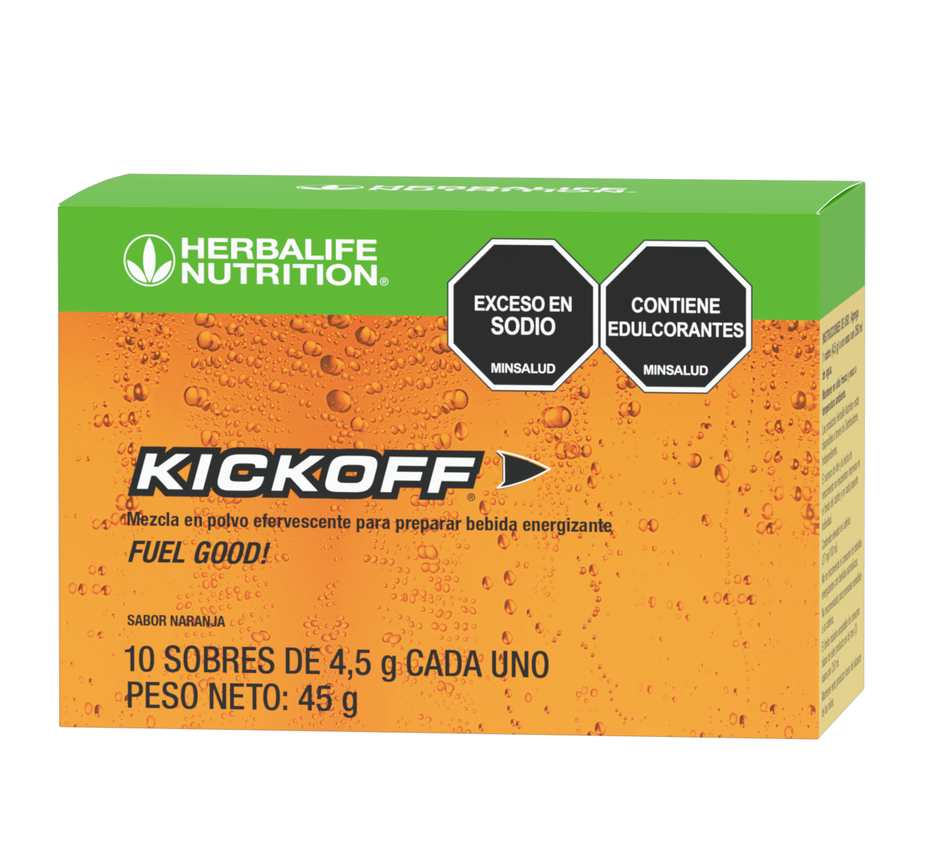 Kickoff sabor naranja