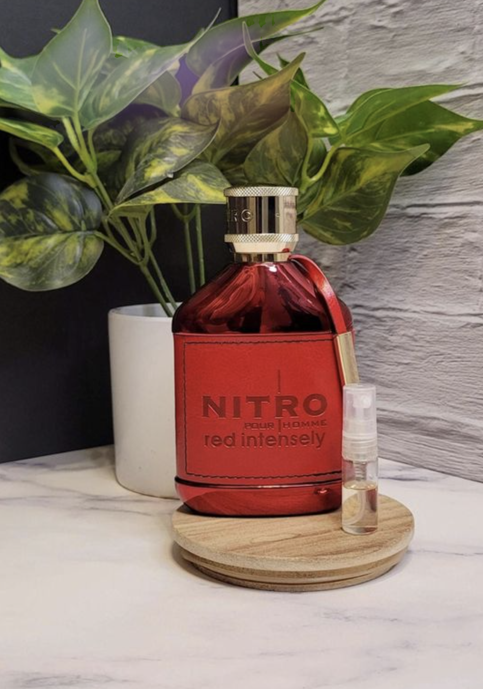 Dumont NITRO RED - 3.4oz - Eau De Parfum - Luxury Perfume for Men - Fruit, Woody, Floral & Masculine Fragrance - Long Lasting Cologne Mist & Body Spray - for Him