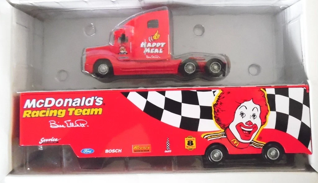 American Racing Scene Bill Elliot / McDonald’s Happy Meal # 94 Ford Hauler New
