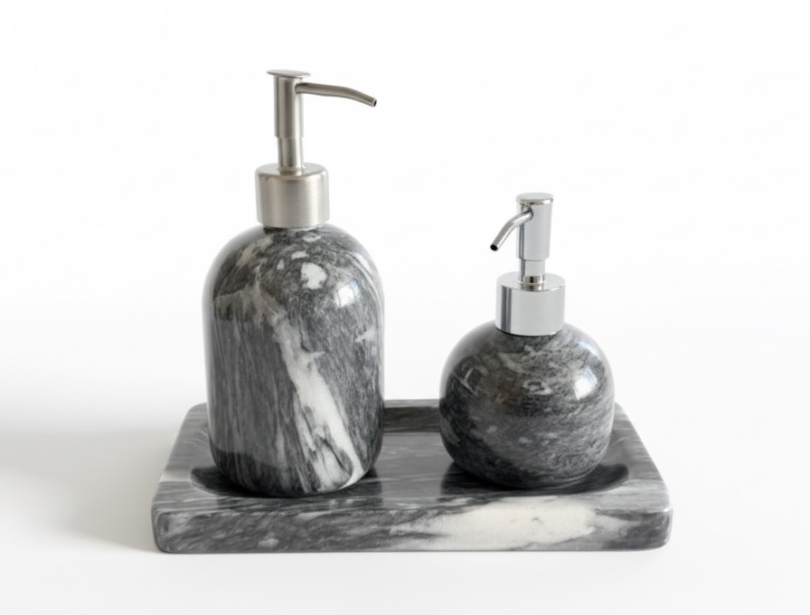 Set Dispensador de jabón y Crema