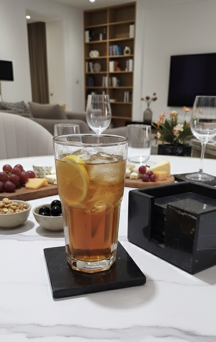 Set de portavasos Cuadrado