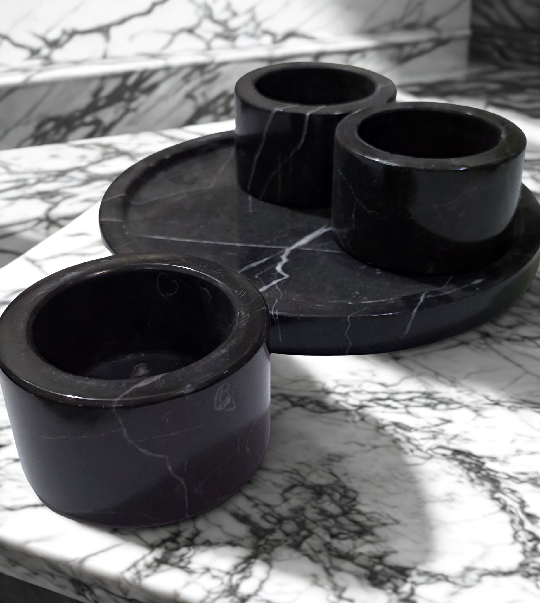 Set de recipientes multifuncionales redondo