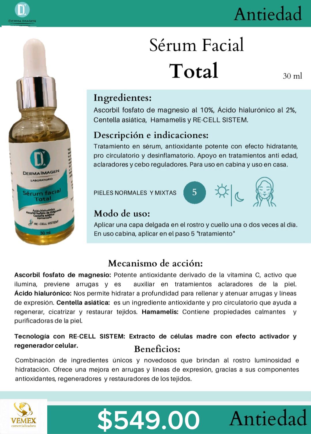 Sérum Facial Total