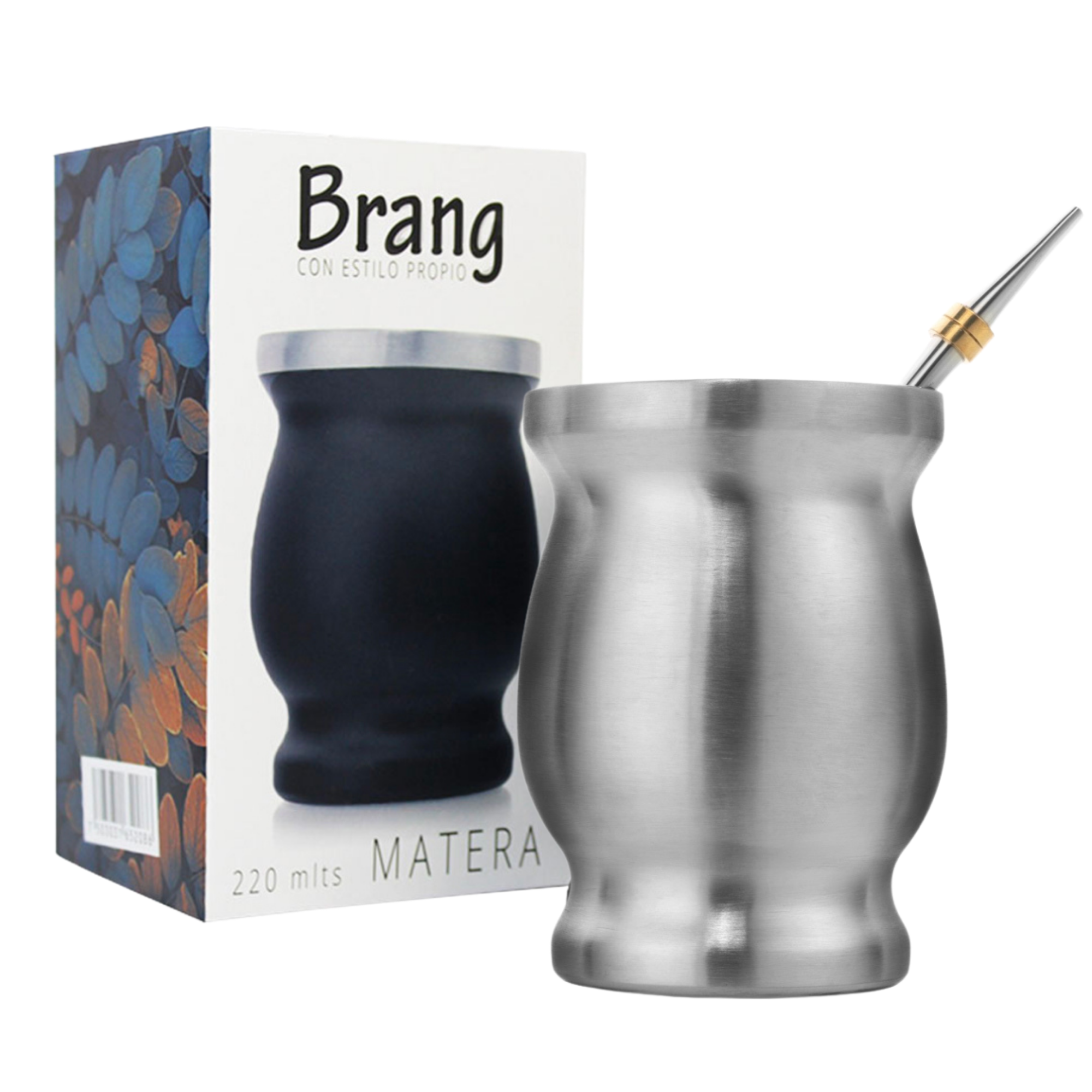 Vaso Mate Silver