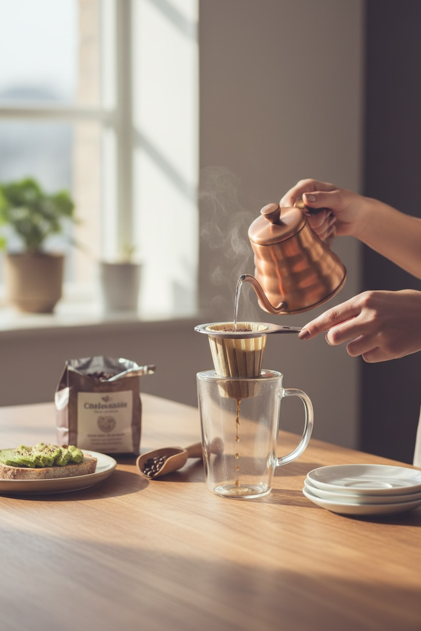 DRIPPER PORTABLE CON 40 FILTROS BRANG