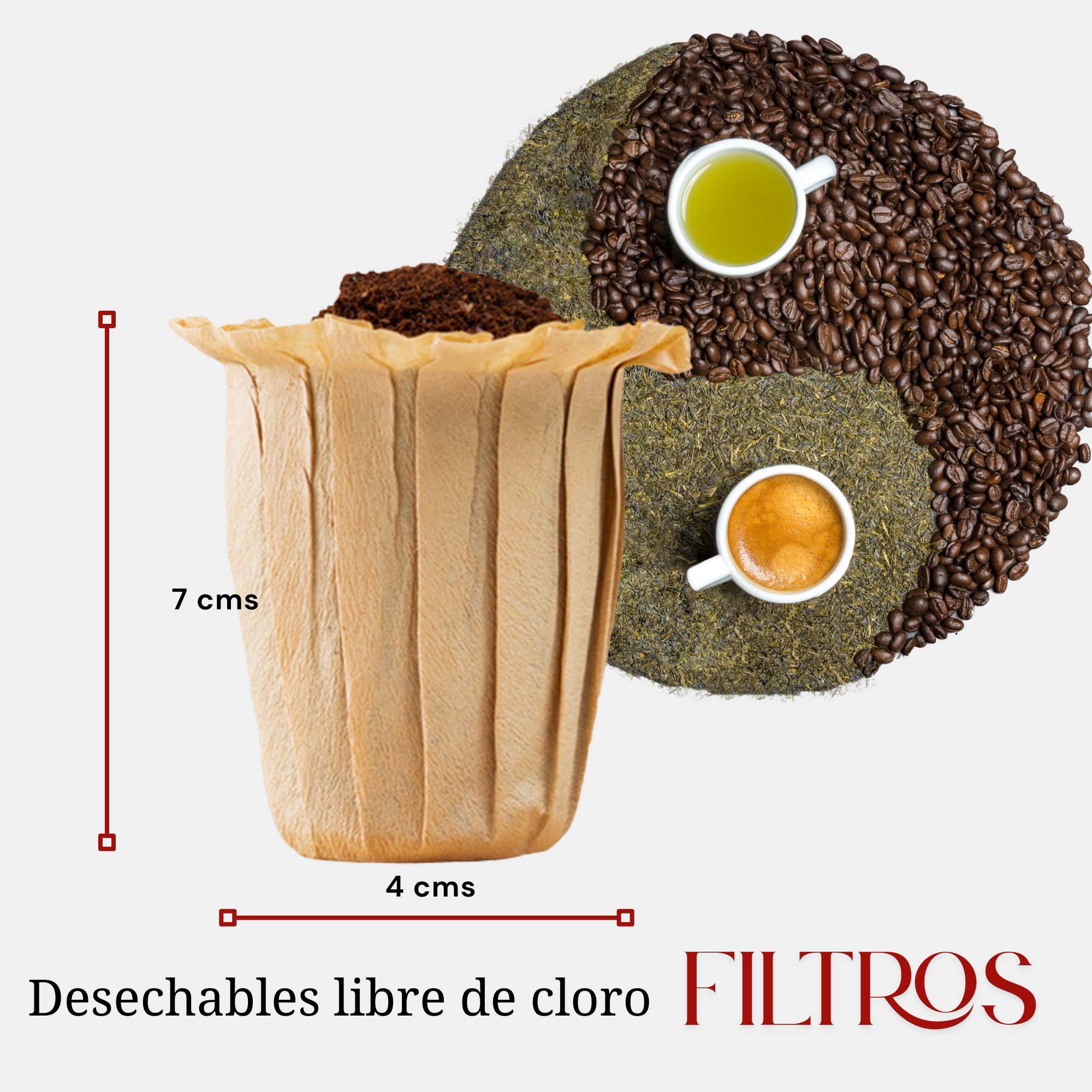 50 FILTROS PARA DRIPPER PORTATIL BRANG