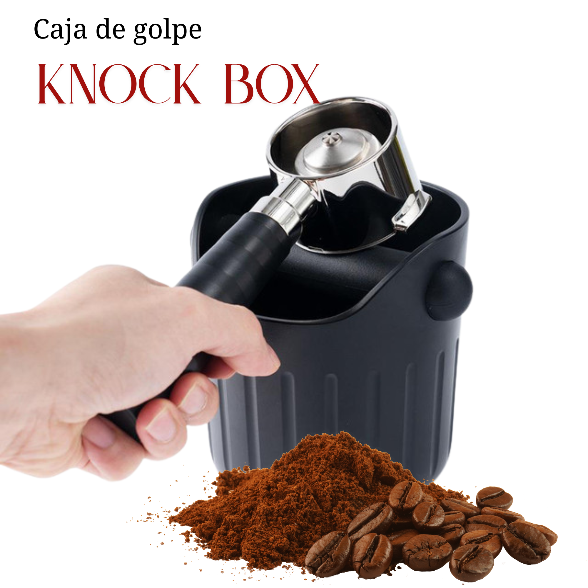 Knock Box - Caja de Golpe para Residuos de Café BRANG