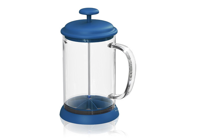  Prensa Francesa BLUE 800 mlts con filtro de silicon 