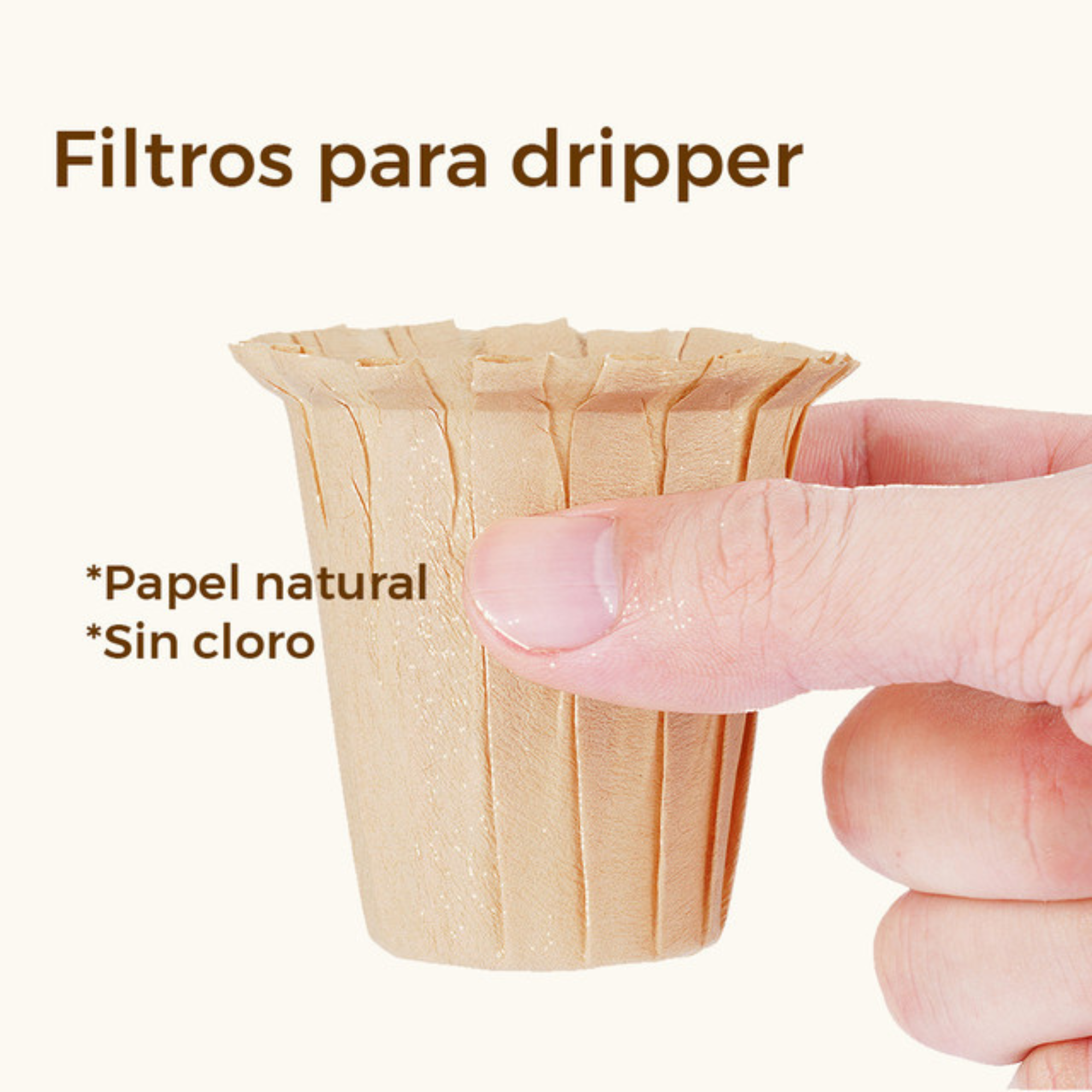 50 FILTROS PARA DRIPPER PORTATIL BRANG