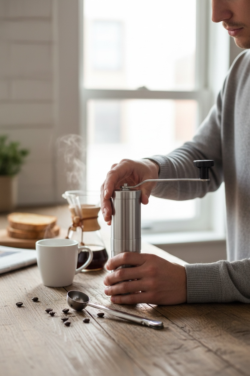 Molino de Café con dientes de cerámica