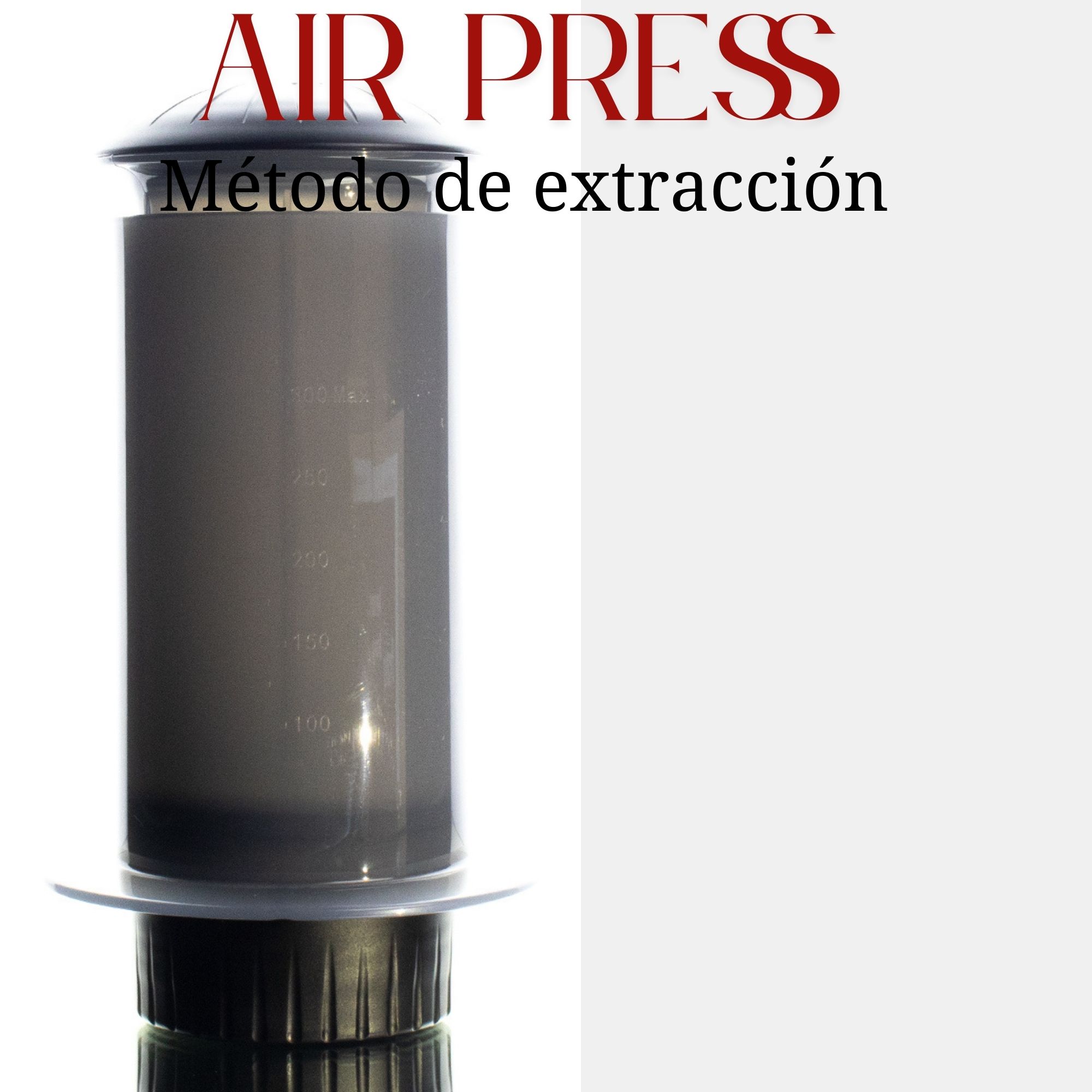Air press - Preparación de café 