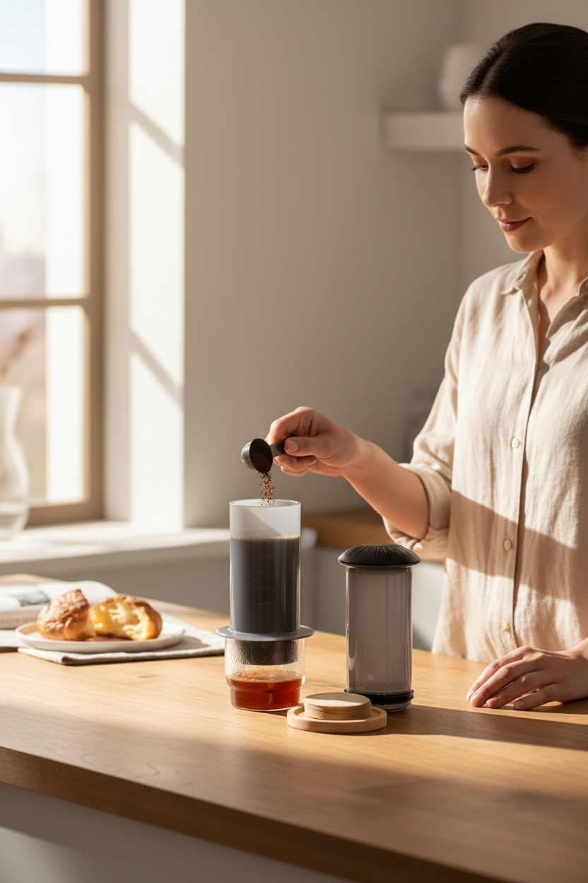 Air press - Preparación de café 