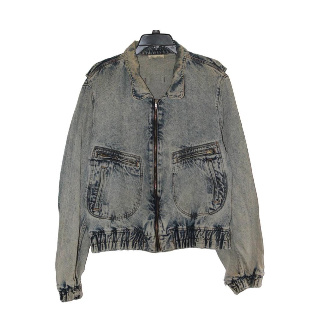 Urban Equipment Acid Wash Distressed Jean Jacket